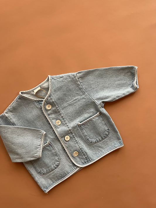 Circle denim jacket