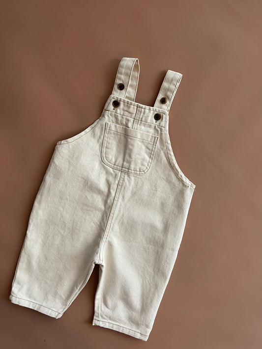 Denim dungarees